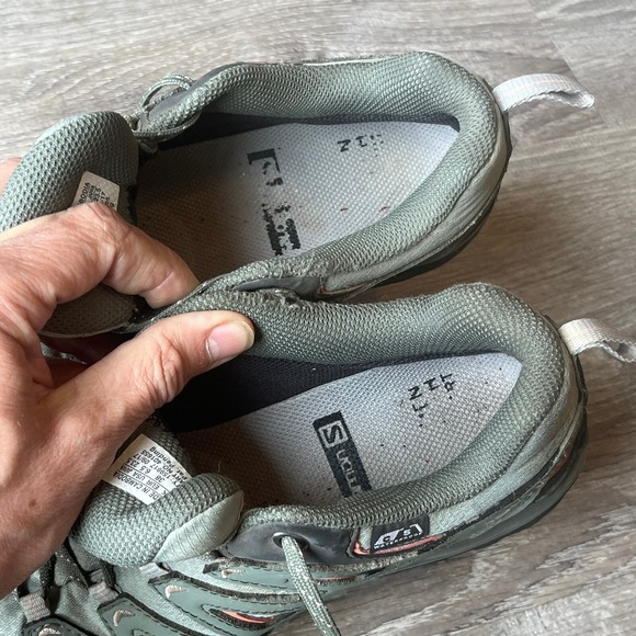 Salomon Eclipse 3 CS Hiking Shoes Waterproof Sage Green Womens‎ 6.5 UK 5 EU 38 - Picture 8 of 9